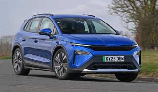 Skoda Elroq - front cornering